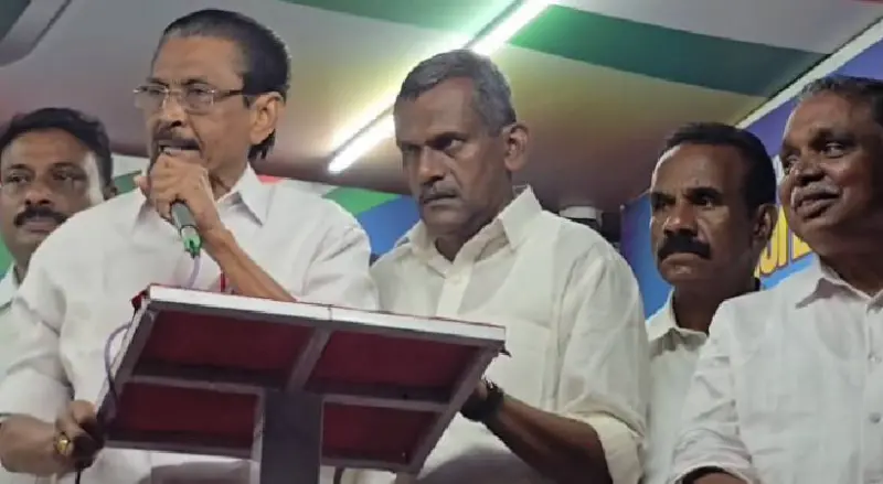 'അവര്‍ വന്നാല്‍ ബ്ലൗസ് വലിച്ചു കീറാൻ രാജേശ്വരിയോട് പറഞ്ഞിരുന്നു'; വിവാദ പ്രസംഗവുമായി ഇടുക്കി ഡിസിസി പ്രസിഡൻ്റ് സി പി മാത്യു