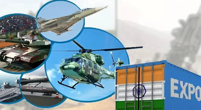 २०२५-२६ आर्थिक वर्षात भारताची संरक्षण निर्यात ३८,४२४ कोटींवर