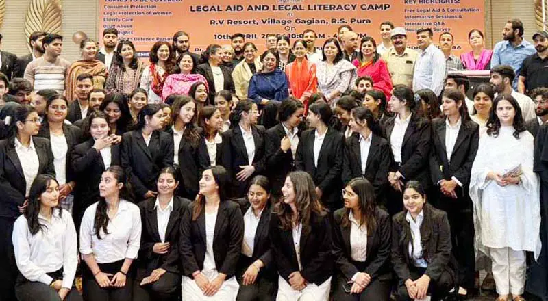 JU Law School organizes Legal Literacy Camp to empower rural community