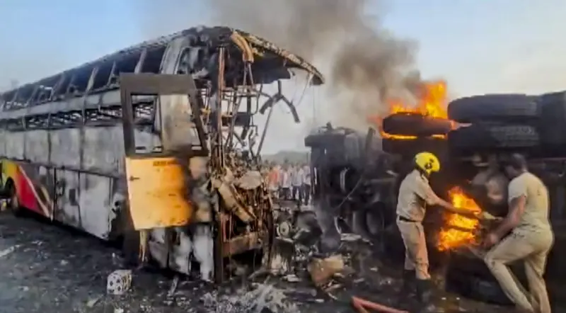 Bodies Of AP Bus Fire Victims To Be Handed Over After DNA Profiling: Police
