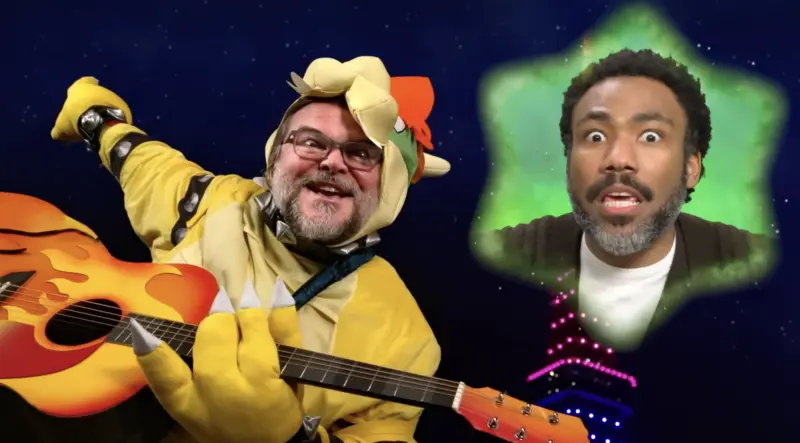 The Super Mario Galaxy Movie cast singing a gloriously silly ballad is a fun time