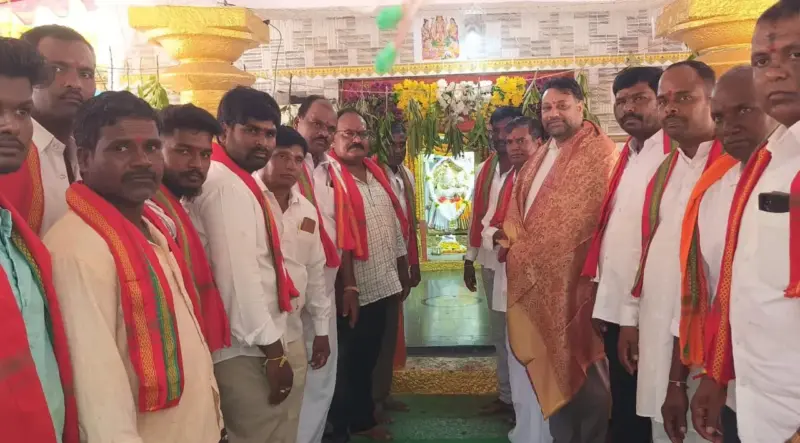 లక్ష్మీనారాయణ స్వామి ఆశీస్సులు ప్రజలందరికీ కలగాలి: సుంకిరెడ్డి రాఘవేందర్ రెడ్డి
