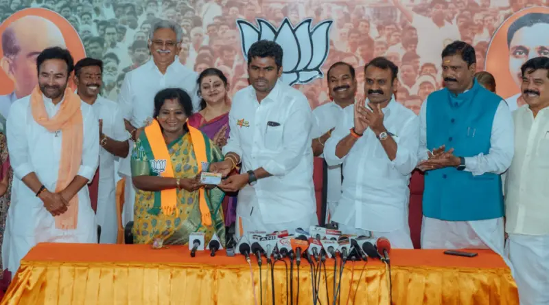 தென் சென்னை தமிழிசை, கோவை அண்ணாமலை: பாஜக வேட்பாளர் பட்டியல் வெளியீடு!