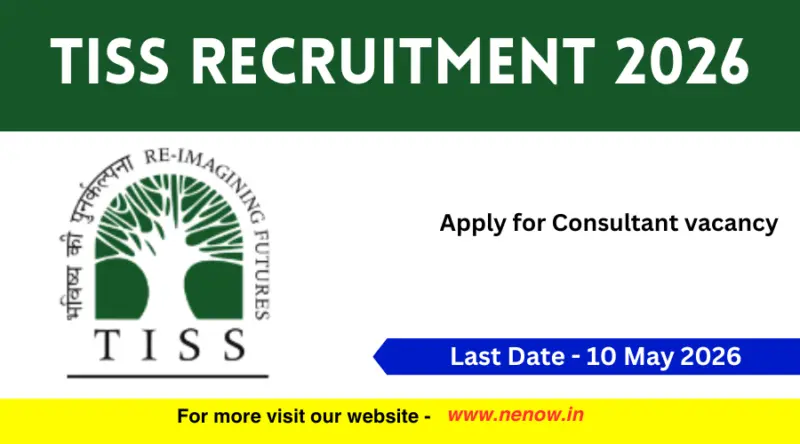 TISS Recruitment 2026 : Apply for Consultant vacancy
