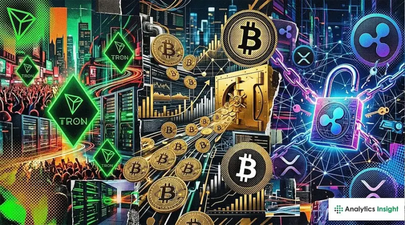 Crypto News Today: Tron Activity Surge, Bitcoin Inflows, and Ripple Unlock