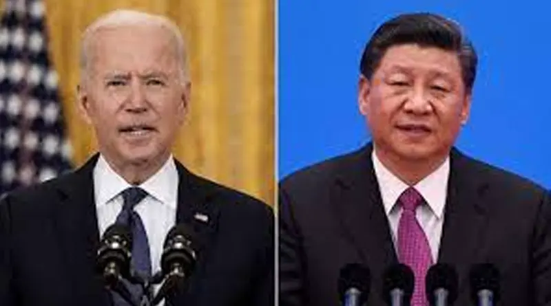 జిన్పింగ్కు ఫోన్ చేసి మట్లాడిన జో బైడెన్!దాదాపు గంటన్నర పాటు చర్చలు