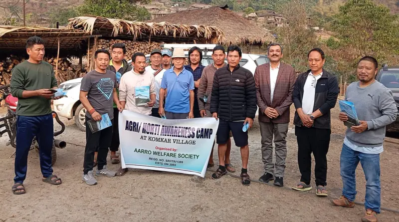 Arunachal: Agri & Horti awareness drive held under SUMP outreach