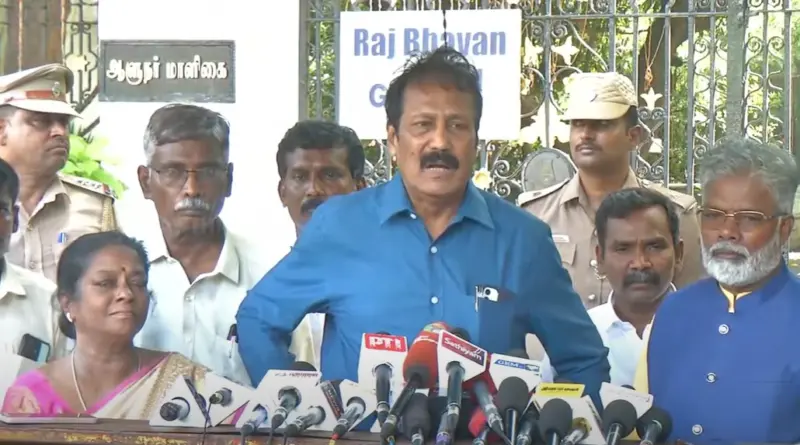 ஆளுநரை சந்தித்தது ஏன்? - கிருஷ்ணசாமி விளக்கம்!