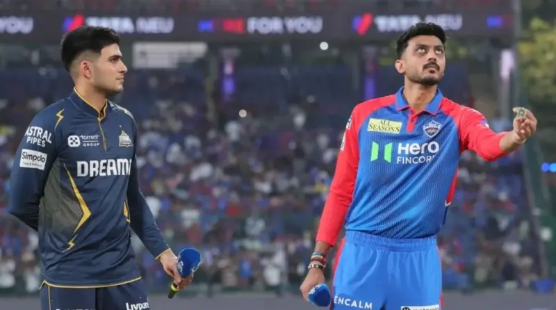 DC vs GT Toss & Playing XI, IPL 2026: Delhi Wins Toss and Opts to Bowl First in Match 14