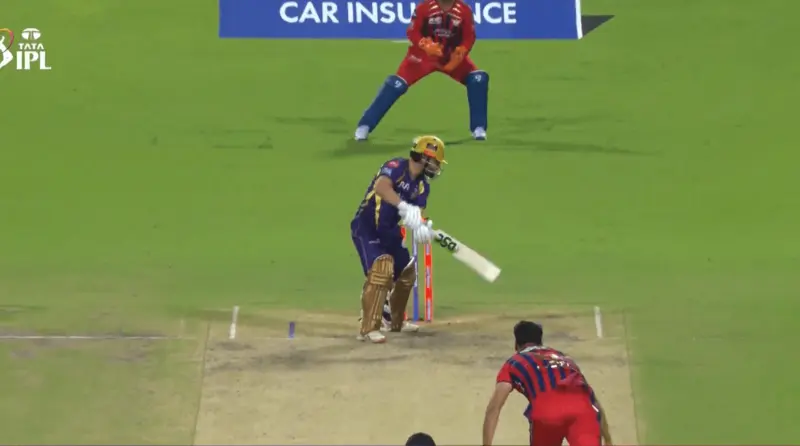 Watch: Avesh Khan chips off the bails, dismisses Rinku Singh in Kolkata