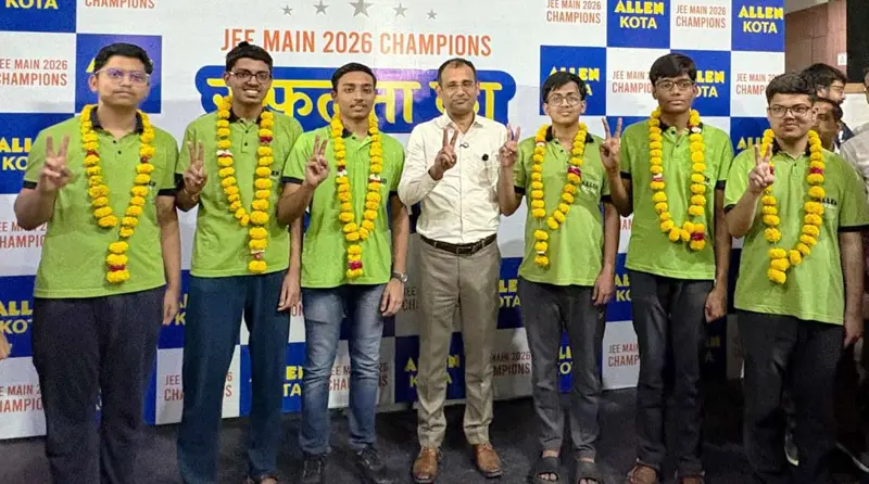 Allen student Kabir Chhillar bags All India Rank-1 in JEE-Main 2026