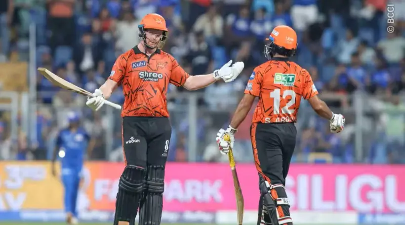 SRH vs MI creates unique IPL record at the Wankhede Stadium despite 6-wicket defeat of the home team