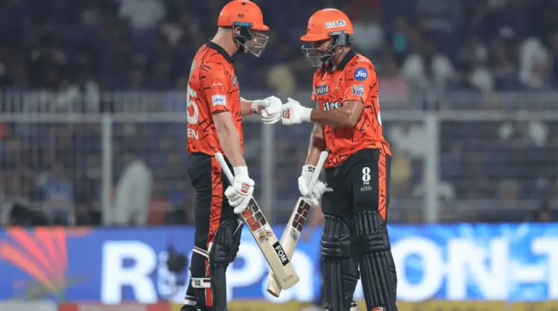 Kolkata Knight dismantled at homeground! Sunrisers Hyderabad bowled out KKR sealing a massive run win