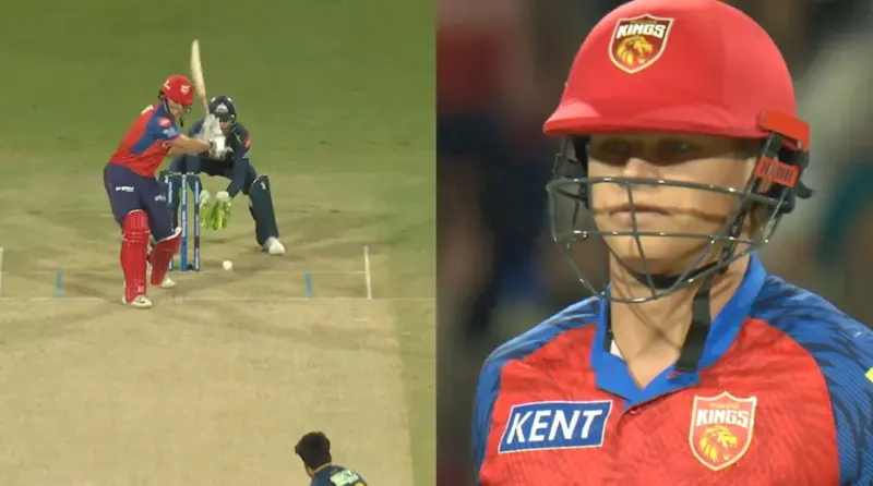 Watch: PBKS Aussie Recruit Cooper Connolly Hits Massive 103m Six Off Rashid Khan on IPL Debut vs GT