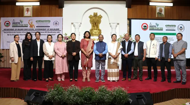 Nagaland Guv interacts with ST scholarship beneficiaries