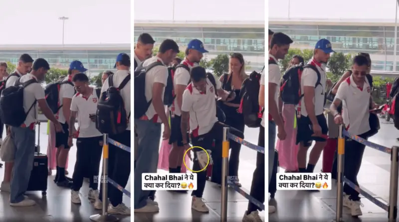 Civic sense questioned! Punjab bowler caught in not-so-funny act at the airport