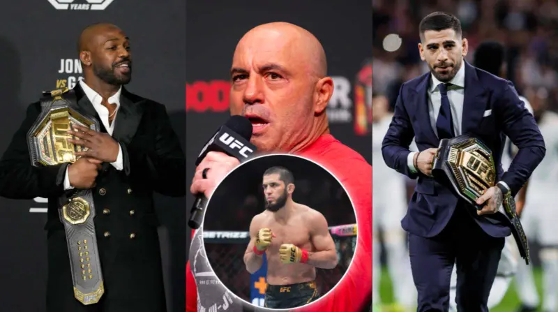 Joe Rogan halts 'GOAT' talks around Ilia Topuria; favors Islam Makhachev and Jon Jones P4P no 1