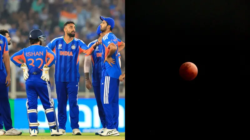 Lunar Eclipse Drama Before IND vs ENG! Team India Reschedules Practice Ahead of T20 World Cup 2026 Semifinal
