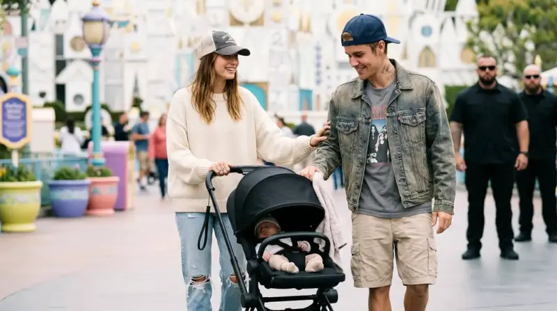 Inside Justin and Hailey Bieber's Magical Disneyland Family Day!