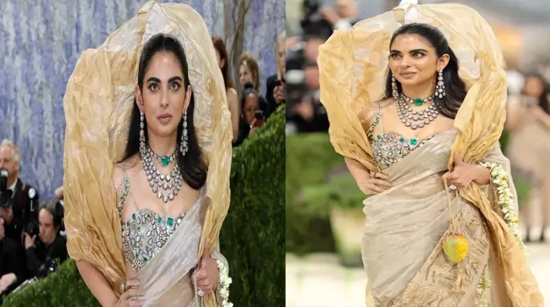 Met Gala 2026: ईशा अंबानी ने पहनी 1800 हीरों वाली ड्रेस, कीमत जानकर फटी रह जाएंगी आंखें