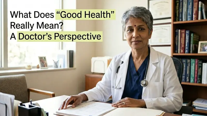What Does "Good Health" Really Mean? A Doctor's Perspective