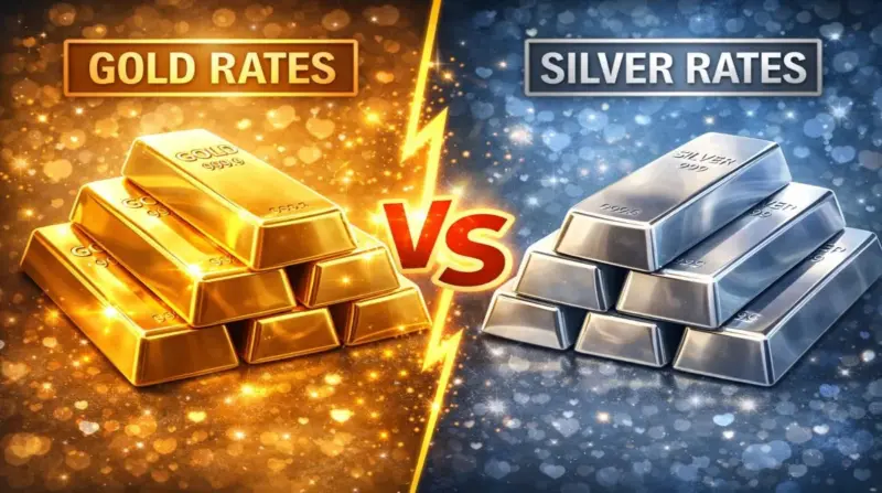 चांदी 2500 के पार! सोने के दाम ने भी चौंकाया, जानिए आपके शहर में आज क्या है भाव