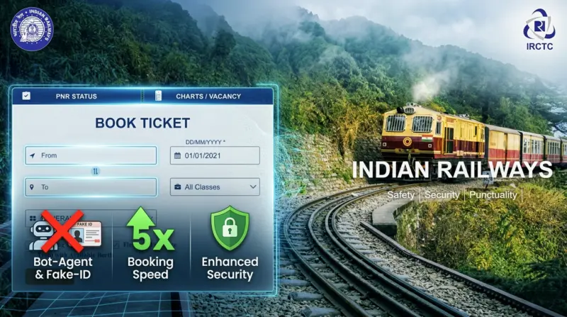 Indian Railways Set To Launch Faster Ticket Booking System With Major PRS Upgrade