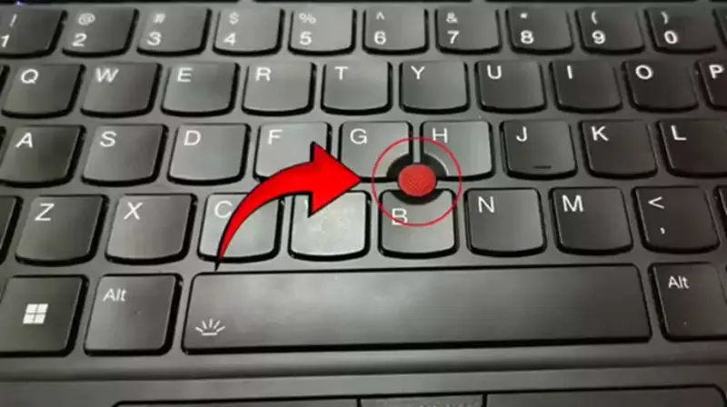 Laptop Tips: Why is there this red button in the laptop, 99% people may not know what it is used for?