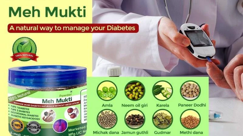 Kayasetu Meh Mukti, the only herbal remedy for diabetes with no side effects