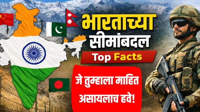 India Border Facts : भारताच्या सीमांबद्दल Top Facts जे तुम्हाला माहित असायलाच हवेत