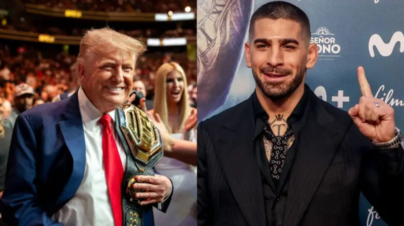 "Don't Fix Your Hair" - Ilia Topuria Sends Hilarious Message to Donald Trump