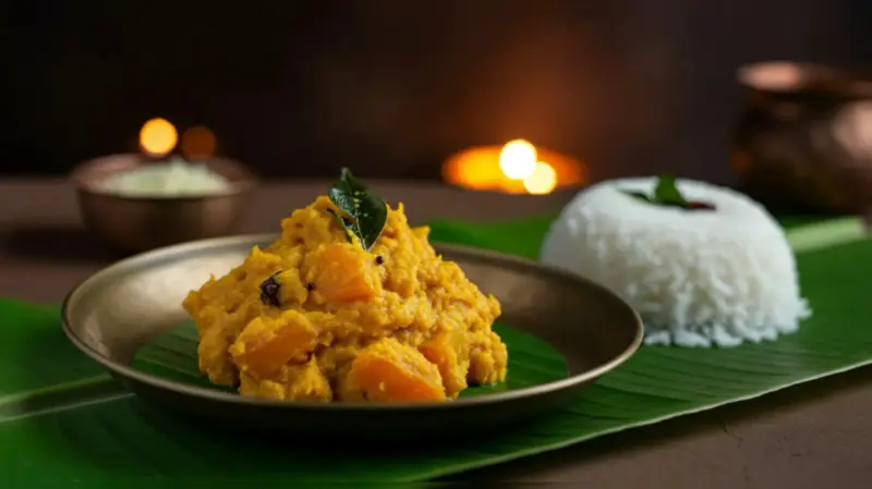 How To Make Authentic Kerala-Style Pumpkin Erissery With Coconut And Mild Spices