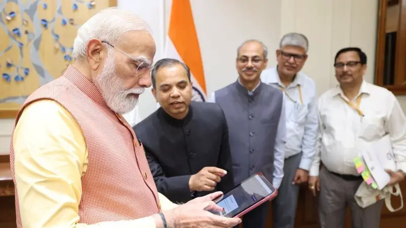 PM Modi self-enumerates for Census 2027; appeals people to participate