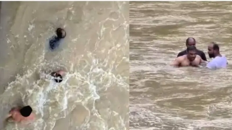 തിരുവനന്തപുരത്ത് ഒഴുക്കില്‍പ്പെട്ട്  സൈനികനെ കാണാതായി,  തെരച്ചില്‍  തുടരുന്നു