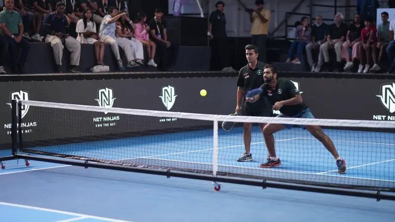 Former tennis players find second wind in pickleball