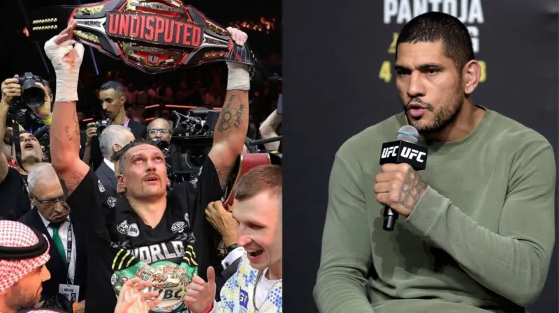 Alex Pereira brutally mocked for Oleksandr Usyk call out: "MMA fighters stop doing this"