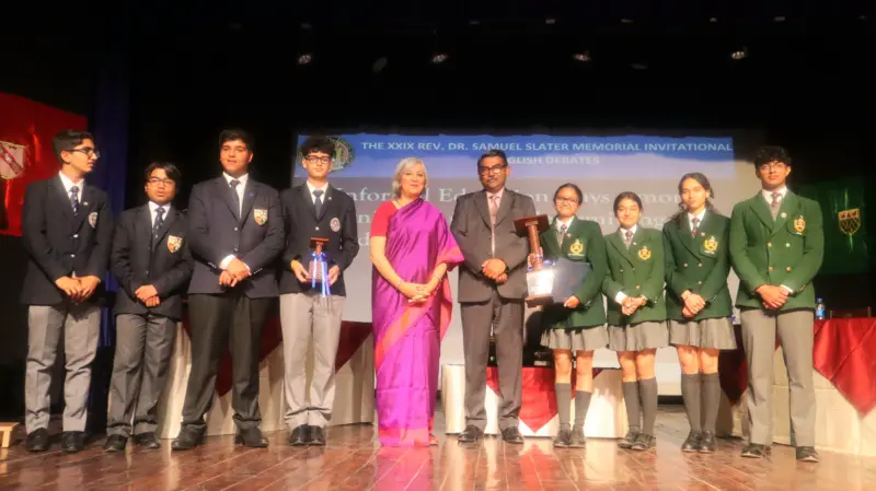 Host Bishop Cotton School wins Annual Slater Debates
