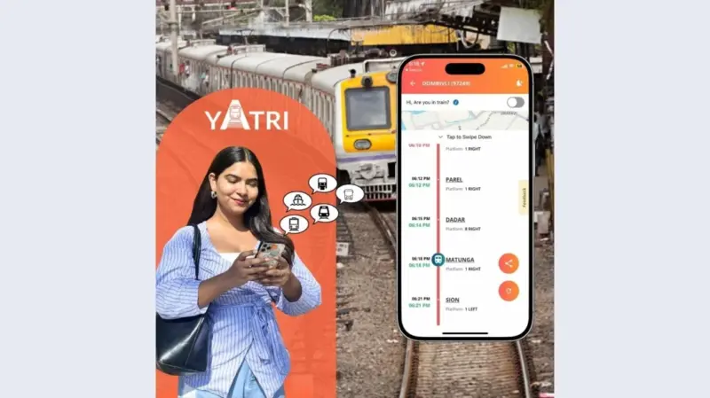Mumbai Local News: Now, CR Commuters Can Get Real-Time Train Information For 5 More Years on Yatri App