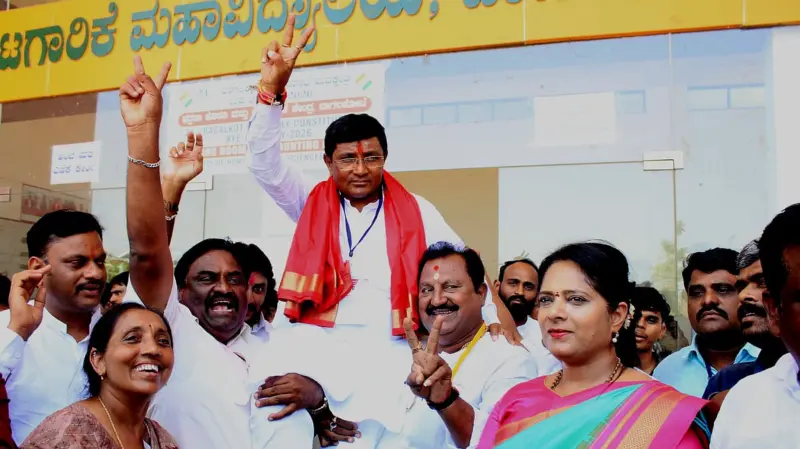 Karnataka bypolls: Umesh Meti starts political journey on a triumphant note