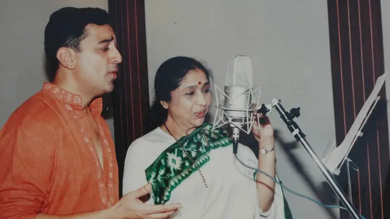 Kamal Haasan remembers Asha Bhosle, his Chachi 420 co-singer