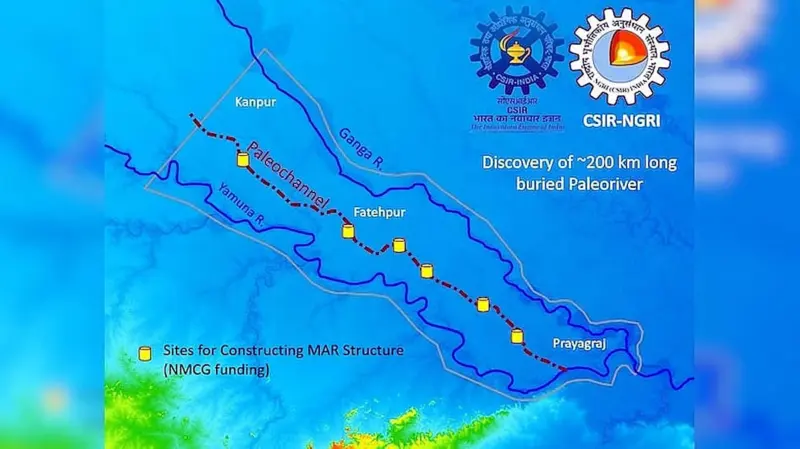 Underground river channel beneath Prayagraj-Kanpur stretch may be separate from Ganga and Yamuna, scientists say