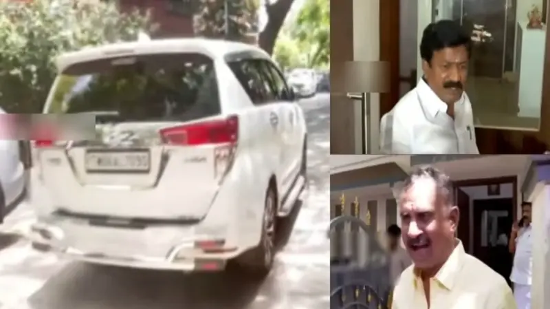 நொடிக்கு நொடி பரபரப்பு.! எடப்பாடி இல்லத்தில் சி.வி.சண்முகம், எஸ்.பி.வேலுமணி அவசர ஆலோசனை. தவெக ஆட்சிக்கு ஆதரவா..? தமிழக அரசியலில் திடீர் திருப்பம்..!!