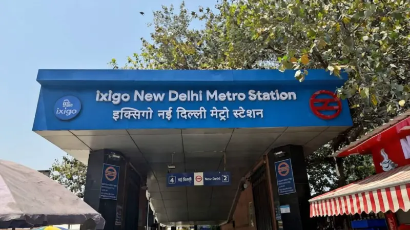 New Delhi Metro Station to feature ixigo branding