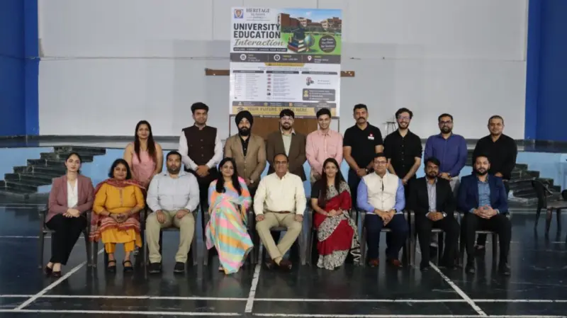 Heritage School Organises Career Counselling Fest for Classes XI and XII Students