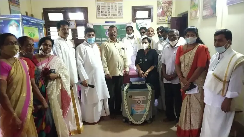 ಪಡುಬಿದ್ರಿ ಸಿಎ ಬ್ಯಾಂಕ್‍ನಿಂದ ಆರೋಗ್ಯ ಕೇಂದ್ರಕ್ಕೆ ಇನ್ವರ್ಟರ್ ಕೊಡುಗೆ