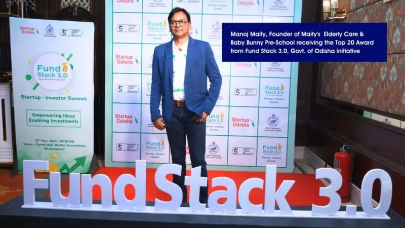 Manoj Maity of Maity's Elderly Care Clinches Top Honors in RSN Startup Contest by KIIT TBI