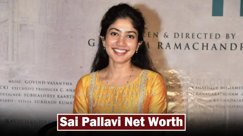 Sai Pallavi Net Worth (03 January 2024)