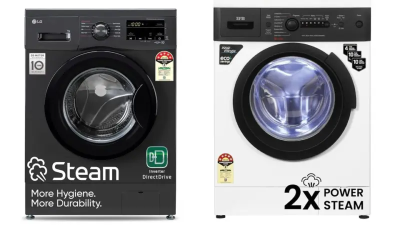 Best front load washing machines: Get superior cleaning performance with top 8 feature packed options
