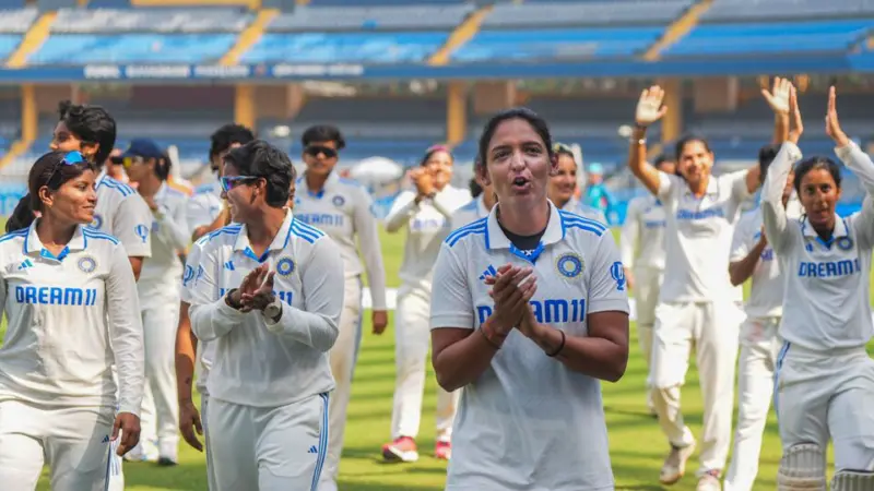 India end Australia's dominance in women's cricket after historic win in Test, get applauded