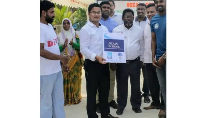 Ocean School- Volunteer Tourism at Lakshadweep islands India.